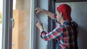 Installing weather stripping