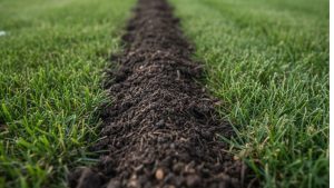 Longer runways that form in patterns across the yard