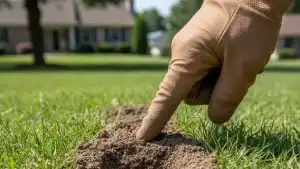 Ridges that feel hollow when you press on them