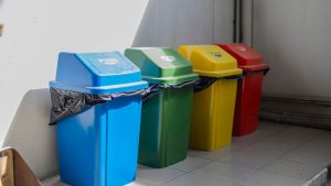 Tighten or Replace Outdoor Trash Lids