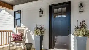 Gaps around doors and windows Gaps around doors and windows