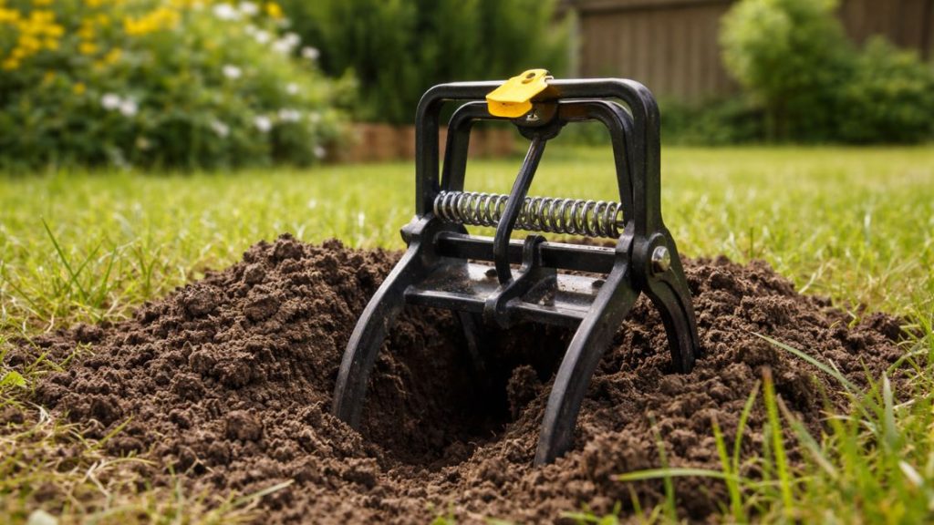 Set Mole Traps in the Correct Place Set Mole Traps in the Correct Place